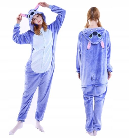 Disney Pijamas de Tipo Mono para Mujer, Pijama Entero Mujer Stitch, Pijama  de Una Pieza de Lilo y Stitch, Tallas S - XL (Azul Stitch, L): :  Moda